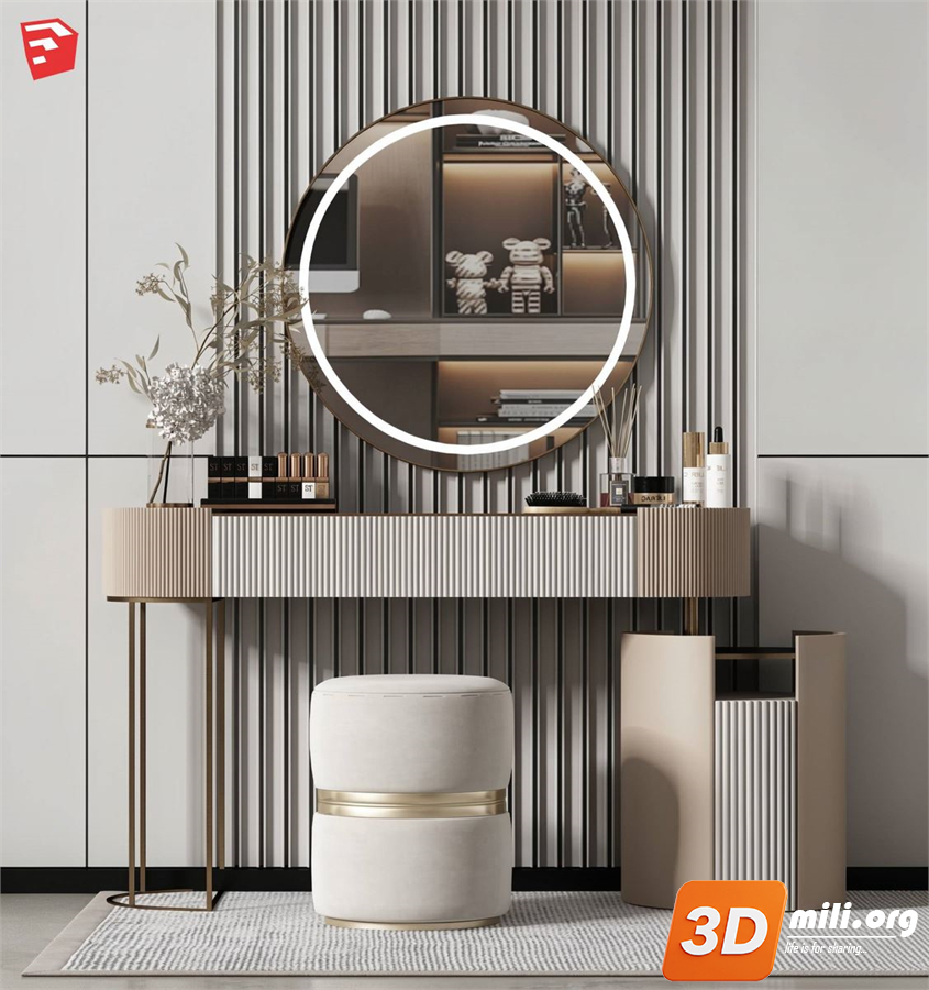 Dressing Table Skp Files 